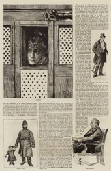 Schizzi ai tribunali di polizia di Londra